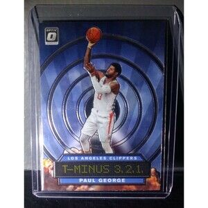 Paul George 2019-20 Panini Donruss Optic T-Minus 3.2.1. #3 Basketball Card
